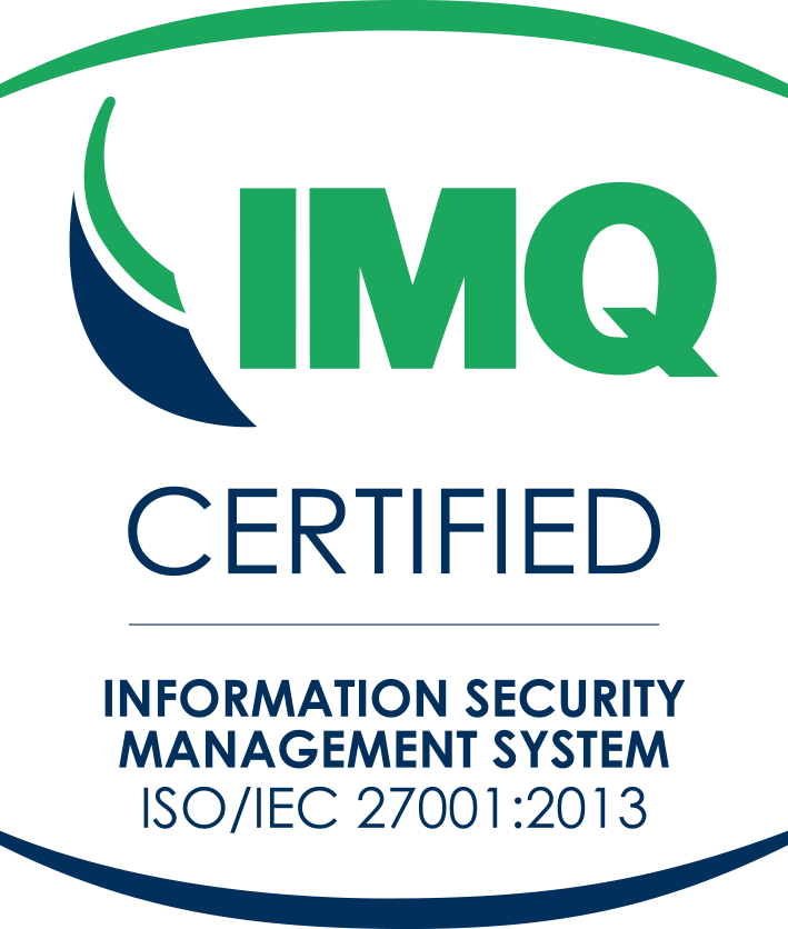 Certificato ISO 27001 Distline