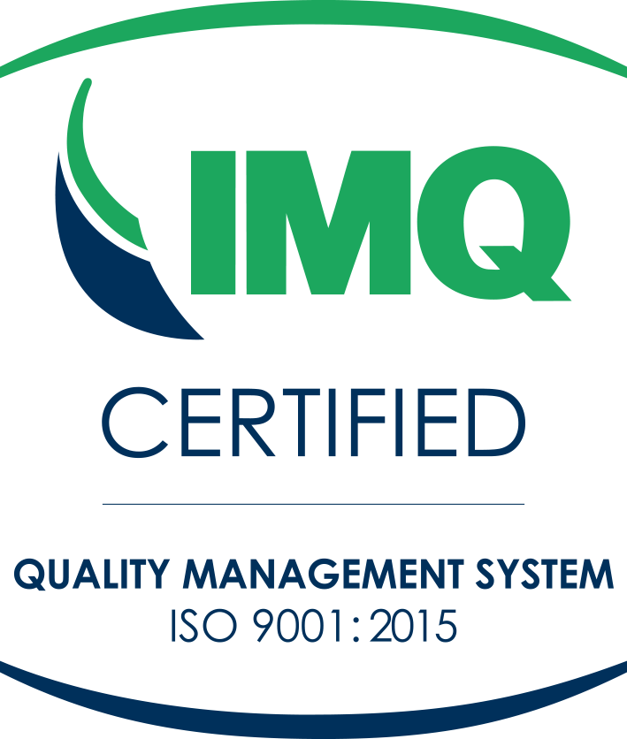 Certificato ISO 9001 Distline - colori